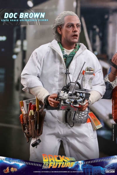 |HOT TOYS - Zurück in die Zukunft - Doc Brown
