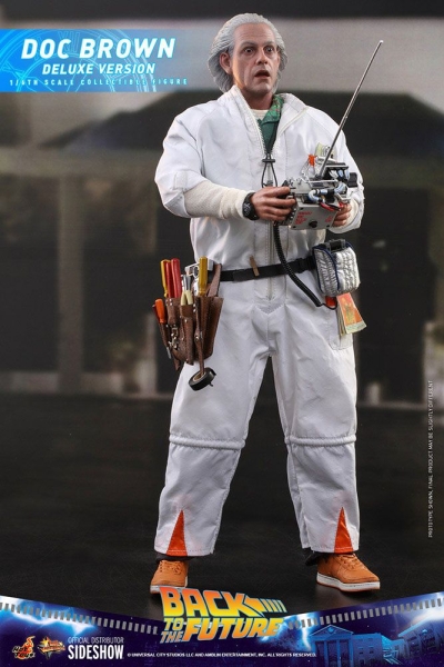 |HOT TOYS - Zurück in die Zukunft - Doc Brown (Deluxe Version)