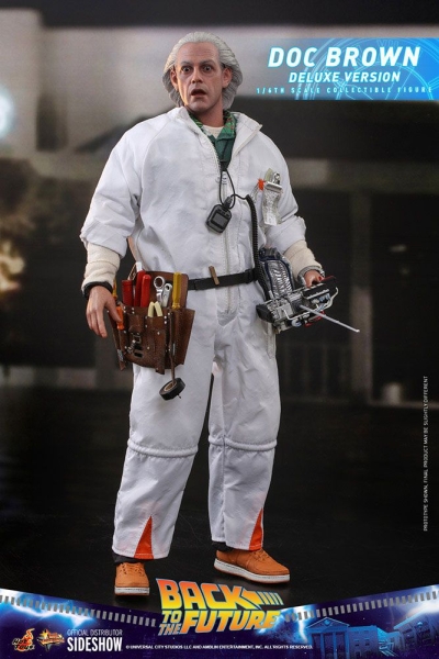 |HOT TOYS - Zurück in die Zukunft - Doc Brown (Deluxe Version)