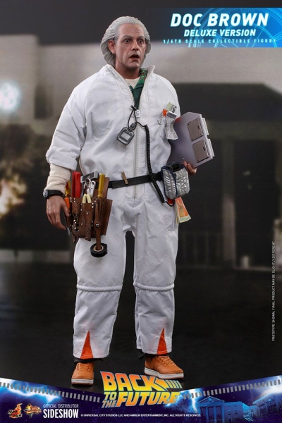 |HOT TOYS - Zurück in die Zukunft - Doc Brown (Deluxe Version)