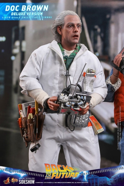 |HOT TOYS - Zurück in die Zukunft - Doc Brown (Deluxe Version)