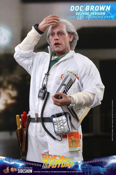 |HOT TOYS - Zurück in die Zukunft - Doc Brown (Deluxe Version)