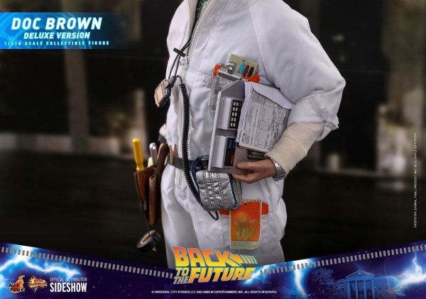 |HOT TOYS - Zurück in die Zukunft - Doc Brown (Deluxe Version)