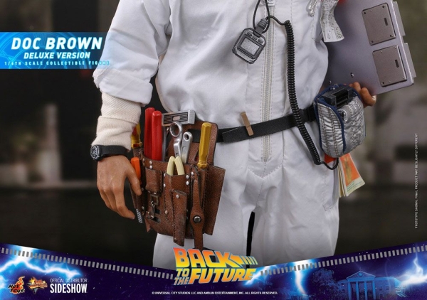 |HOT TOYS - Zurück in die Zukunft - Doc Brown (Deluxe Version)