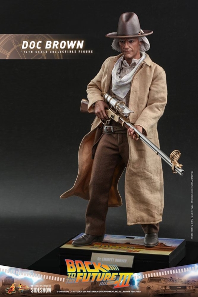 |HOT TOYS - Zurück in die Zukunft III - Doc Brown