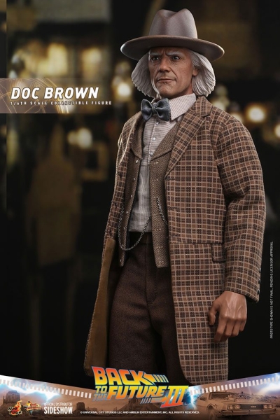 |HOT TOYS - Zurück in die Zukunft III - Doc Brown