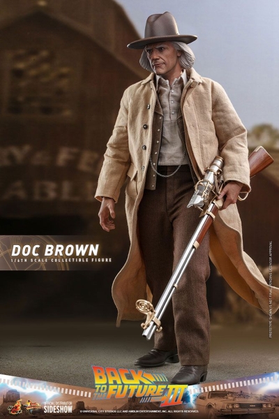 |HOT TOYS - Zurück in die Zukunft III - Doc Brown