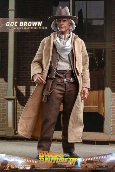 |HOT TOYS - Zurück in die Zukunft III - Doc Brown