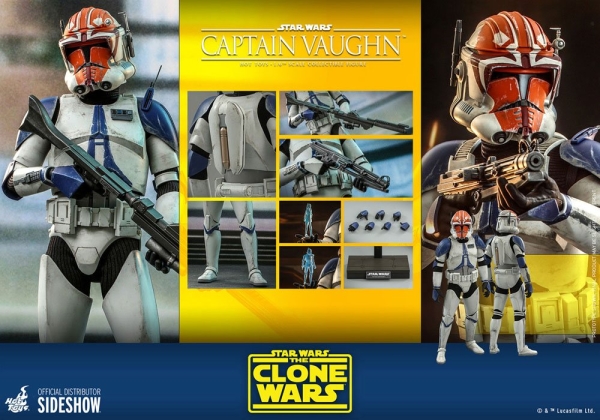 |HOT TOYS - Star Wars - The Clone Wars - Captain Vaughn