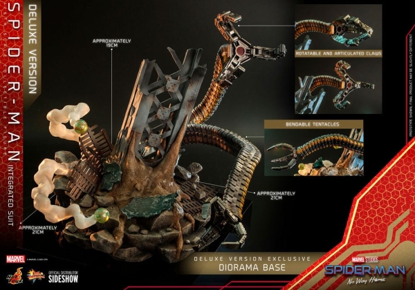 |HOT TOYS - Spider-Man: No Way Home -  Spider-Man - Integrated Suit -  Deluxe