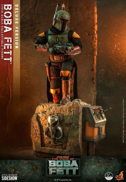 |HOT TOYS - Star Wars - The Book of Boba Fett - 1/4 - Boba Fett - Deluxe Version