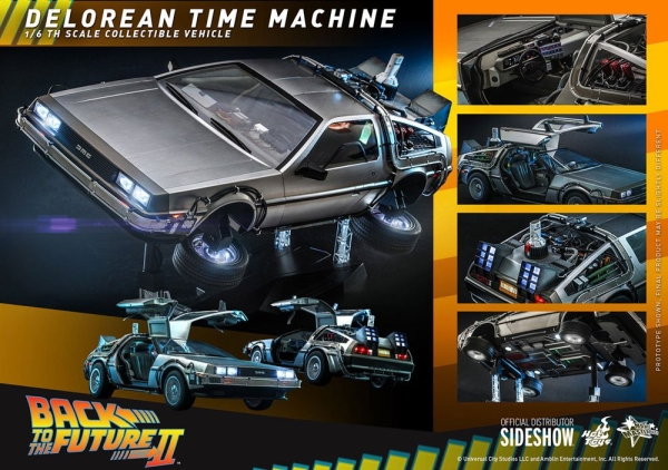|HOT TOYS - DeLorean - Time Machine - 1/6