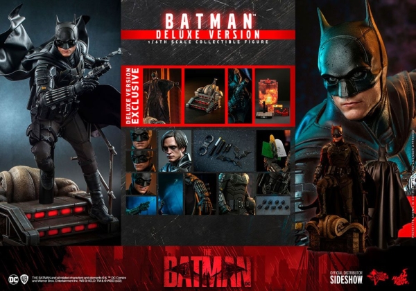 |HOT TOYS - The Batman - 1/6 - Batman Deluxe Version