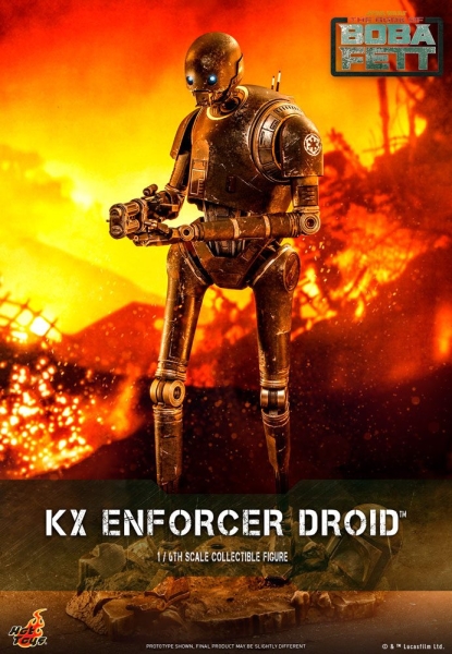 |HOT TOYS - Star Wars - The Book of Boba Fett - 1/6 - KX Enforcer Droid