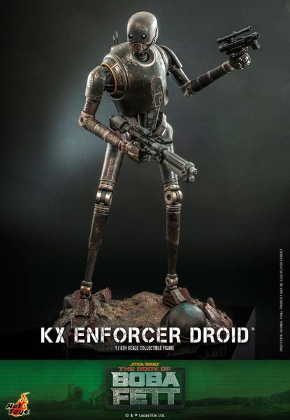 |HOT TOYS - Star Wars - The Book of Boba Fett - 1/6 - KX Enforcer Droid