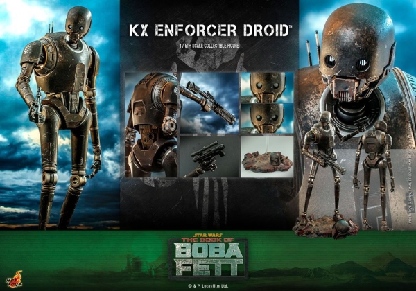 |HOT TOYS - Star Wars - The Book of Boba Fett - 1/6 - KX Enforcer Droid