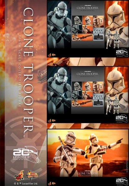 |HOT TOYS - Star Wars - 1/6 - Clone Trooper - DOPPELSET