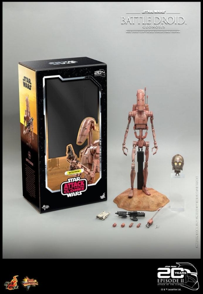 |HOT TOYS - Star Wars - 1/6 - Battle Droid - Geonosis