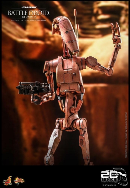 |HOT TOYS - Star Wars - 1/6 - Battle Droid - Geonosis