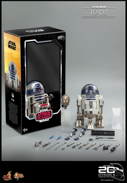 |HOT TOYS - Star Wars:- 1/6 - R2-D2