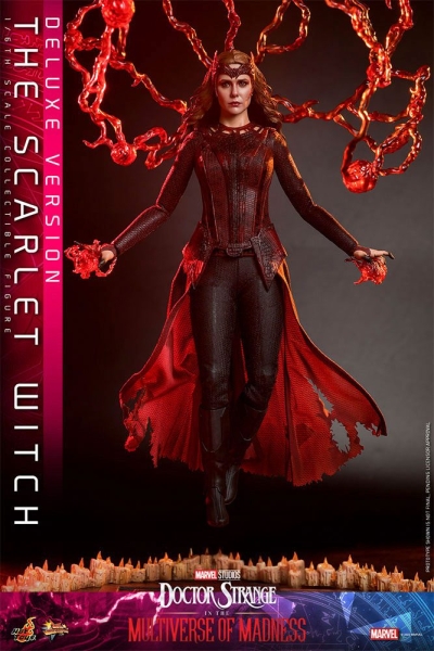 |HOT TOYS - Doctor Strange in the Multiverse of Madness - 1/6 -The Scarlet Witch - Deluxe Version