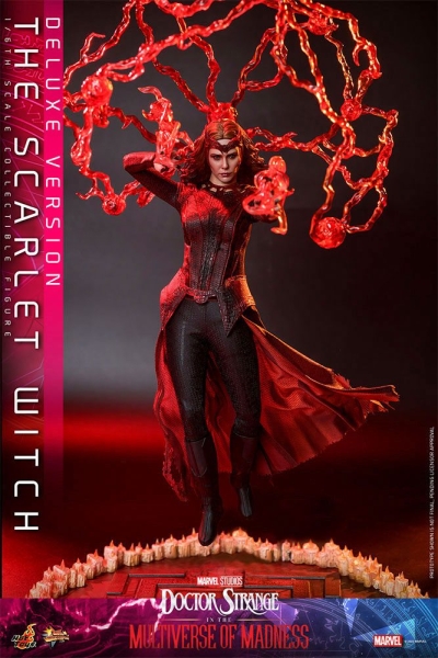 |HOT TOYS - Doctor Strange in the Multiverse of Madness - 1/6 -The Scarlet Witch - Deluxe Version