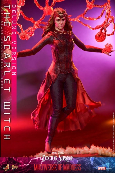 |HOT TOYS - Doctor Strange in the Multiverse of Madness - 1/6 -The Scarlet Witch - Deluxe Version