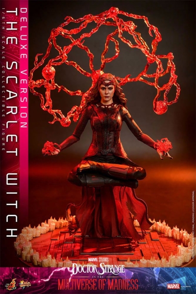 |HOT TOYS - Doctor Strange in the Multiverse of Madness - 1/6 -The Scarlet Witch - Deluxe Version