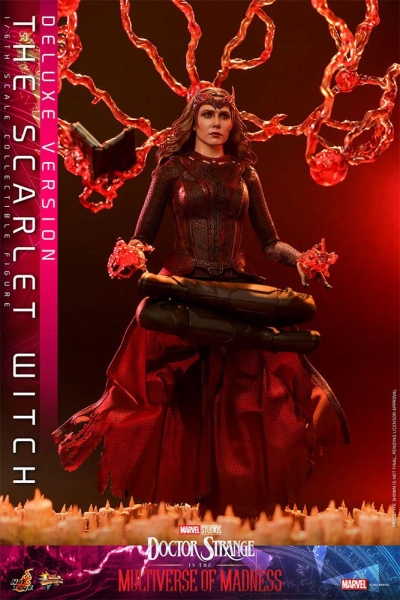 |HOT TOYS - Doctor Strange in the Multiverse of Madness - 1/6 -The Scarlet Witch - Deluxe Version