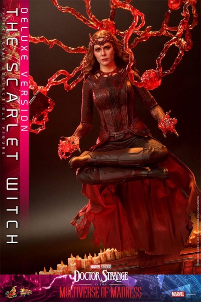 |HOT TOYS - Doctor Strange in the Multiverse of Madness - 1/6 -The Scarlet Witch - Deluxe Version