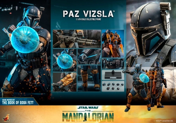 |HOT TOYS - Star Wars - The Mandalorian -1/6 - Paz Vizsla