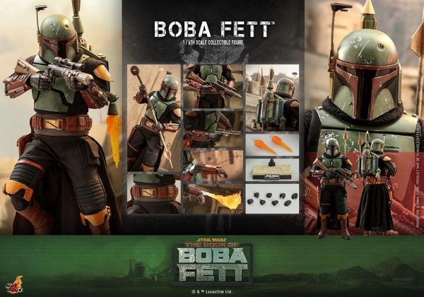 |HOT TOYS - Star Wars- The Book of Boba Fett - 1/6 - Boba Fett