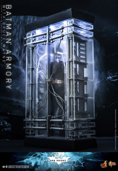 |HOT TOYS - The Dark Knight Rises - 1/6 - Batman Armory with Bruce Wayne