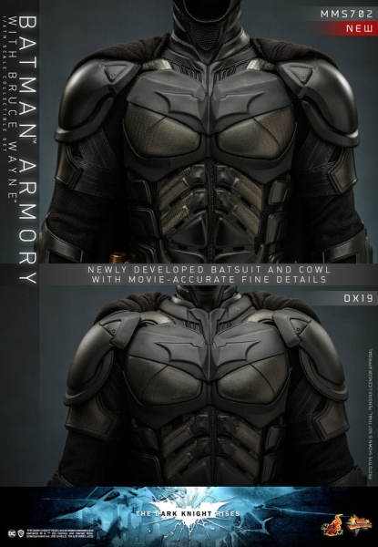 |HOT TOYS - The Dark Knight Rises - 1/6 - Batman Armory with Bruce Wayne