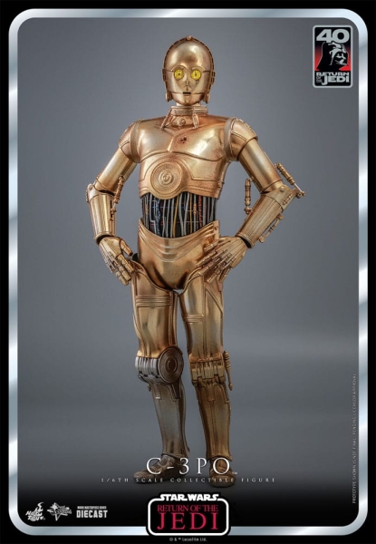 |HOT TOYS - Star Wars - Episode VI - 40th Anniversary - 1/6 - C-3PO