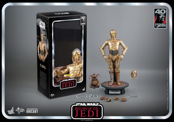 |HOT TOYS - Star Wars - Episode VI - 40th Anniversary - 1/6 - C-3PO