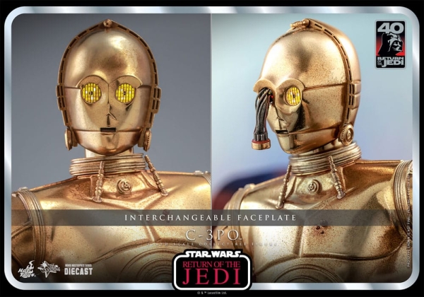 |HOT TOYS - Star Wars - Episode VI - 40th Anniversary - 1/6 - C-3PO
