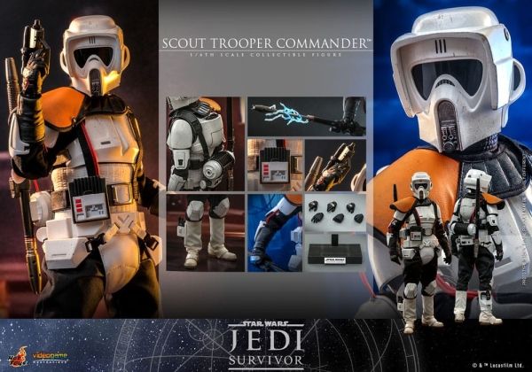 |HOT TOYS - Star Wars - Jedi Survivor - 1/6 - Scout Trooper Commander