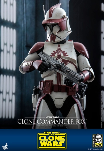 |HOT TOYS - Star Wars - The Clone Wars - 1/6 - Clone Commander Fox