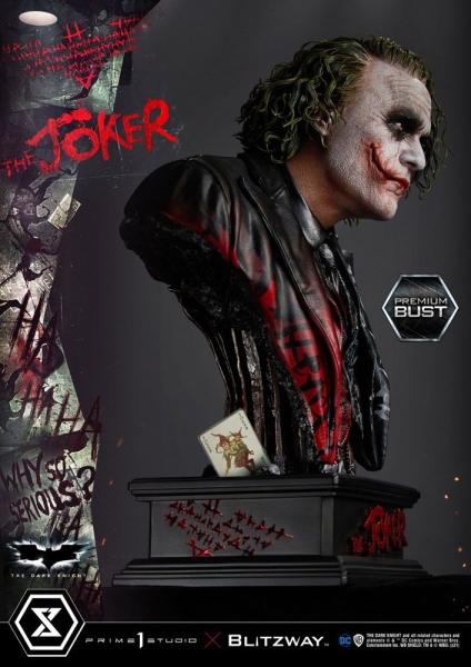 |PRIME 1 - The Dark Knight - Premium Büste - The Joker
