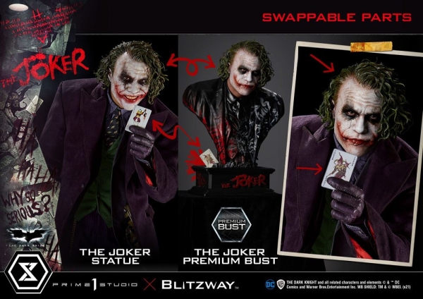 |PRIME 1 - The Dark Knight - Premium Büste - The Joker
