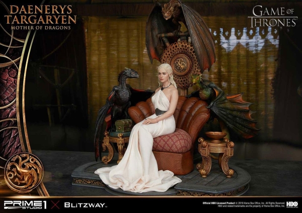 PRIME 1 | Game of Thrones Statue 1/4 Daenerys Targaryen - Mother of Dragons 60 cm