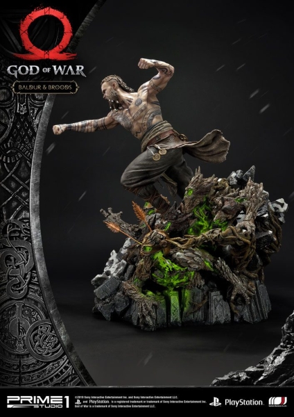 God of War (2018) Statue Baldur & Broods