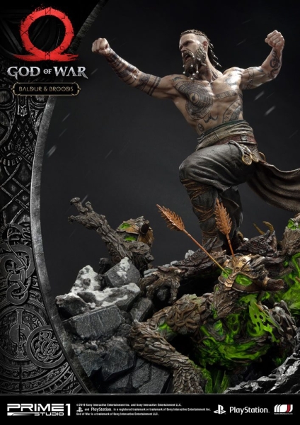 God of War (2018) Statue Baldur & Broods