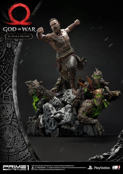 God of War (2018) Statue Baldur & Broods