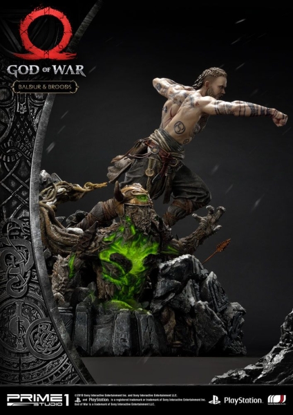 God of War (2018) Statue Baldur & Broods