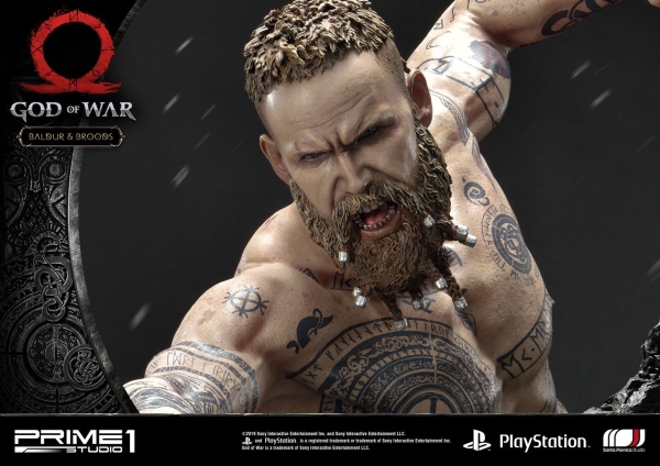 God of War (2018) Statue Baldur & Broods