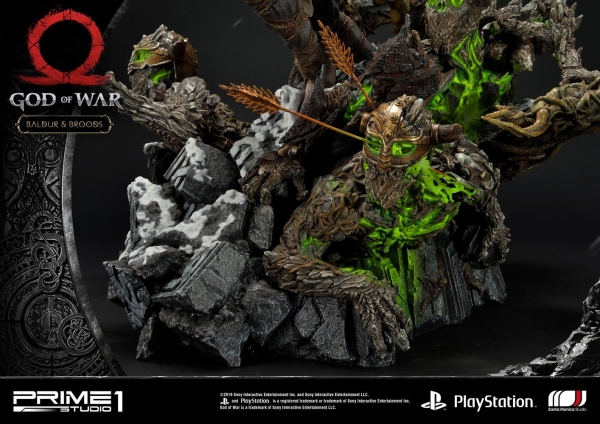 God of War (2018) Statue Baldur & Broods