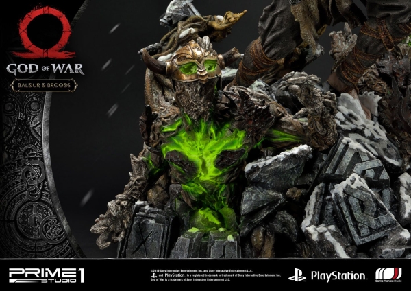 God of War (2018) Statue Baldur & Broods