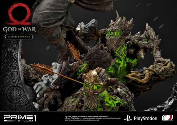 God of War (2018) Statue Baldur & Broods